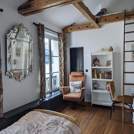 Chambre Privee Centre De Paris Proche Marais Buitenkant foto